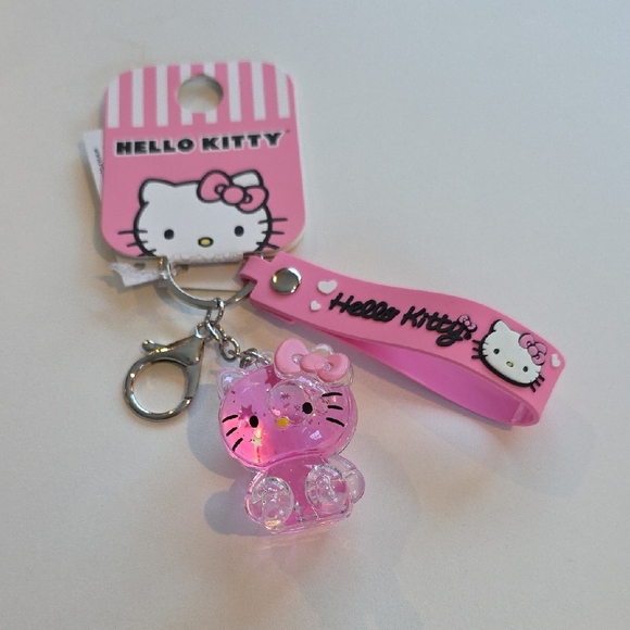 Hello Kitty Wristlet Keychain Pink - Picture 6 of 6